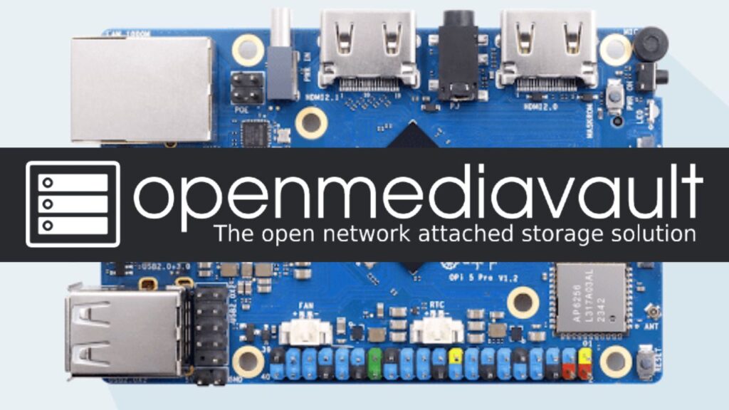 Install OpenMediaVault on Orange Pi